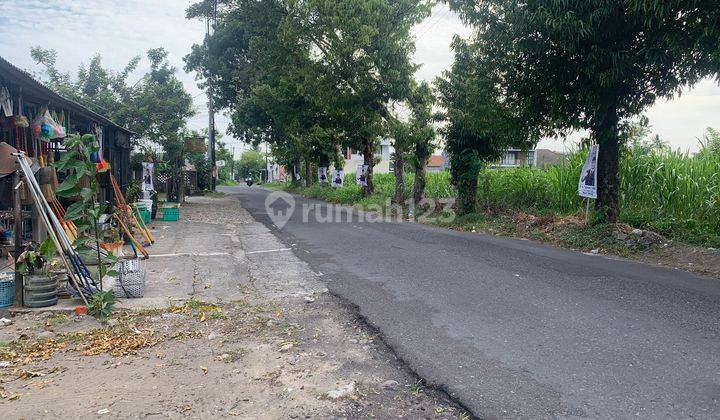 Tanah Pinggir Jl. Plumbon Jogja, Dekat Jl Kaliurang Km9 Siap Ajb  2