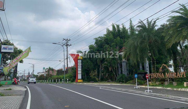 Tanah Pinggir Jl. Plumbon Jogja, Dekat Jl Kaliurang Km9 Siap Ajb  1