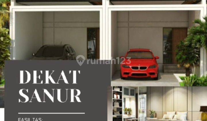 Dijual Rumah 2 Lantai Baru Di Jl Mertasari Sanur Bg 1