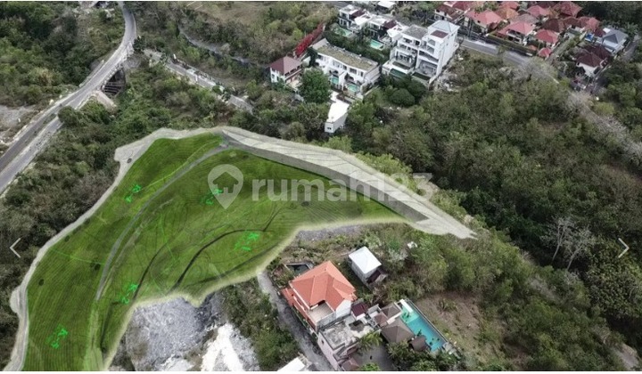 Land 1.15 Hectares with Pandawa Beach View, Ungasan Dw
