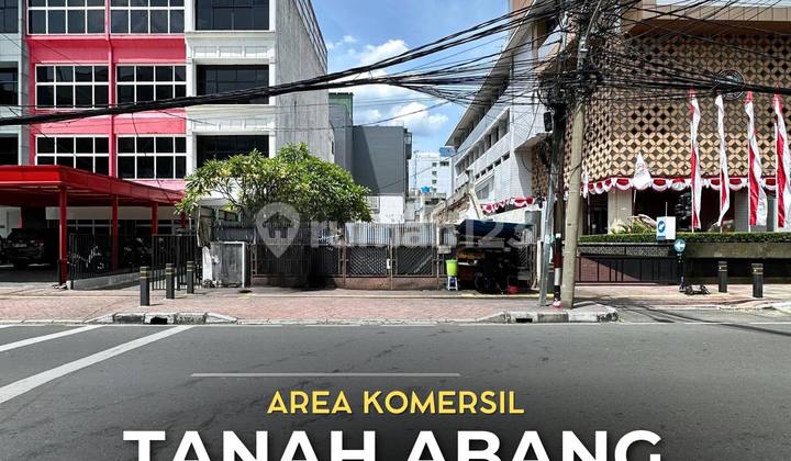 For Sale Tanah Abang - Central Jakarta Commercial Plot Ready to Build Suitable for Office, Business, Clinic & Cafe
