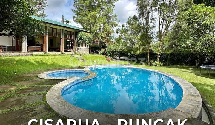 For Sale Cisarua - Puncak Dalam Komplek Fully Furnished