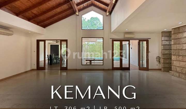 FOR SALE KEMANG TROPICAL VILLA RESORT DALAM COMPOUND LOKASI TENANG & NYAMAN
