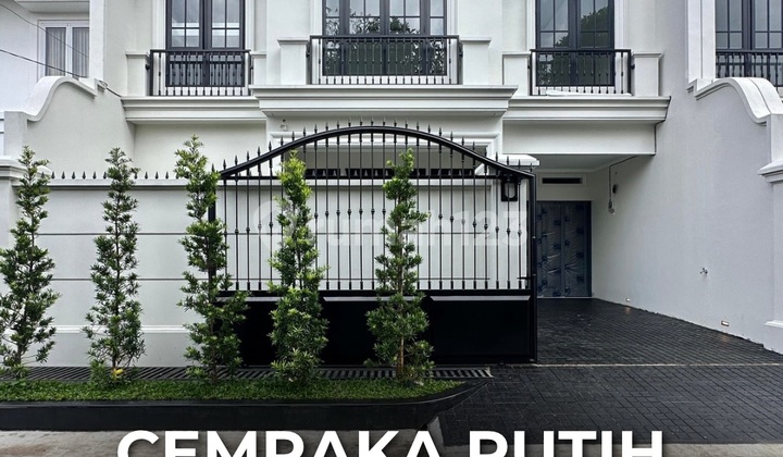 For Sale Cempaka Putih Brand New House, Tahap Finishing Dalam Kompler, One Gate System