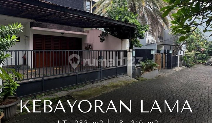 For Sale Kebayoran Lama Dekat ke Permata Hijau & Senayan