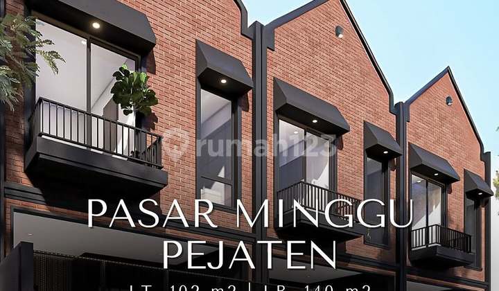 For Sale Pasar Minggu - Pejaten Brand New House, Indent Smart Home Facilities