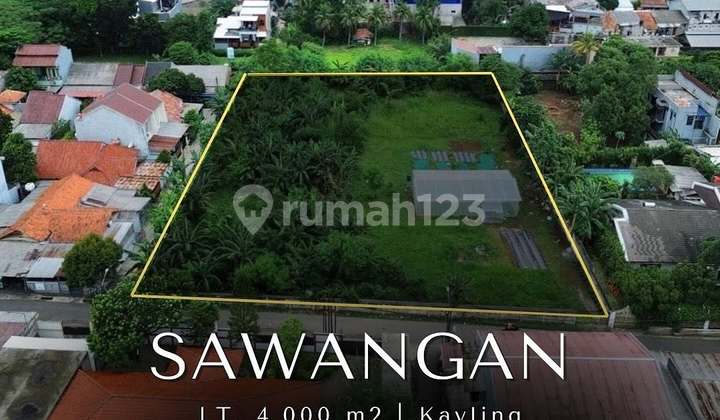 FOR SALE SAWANGAN - DEPOK LAND PLOT NEAR JORR 2 TOLL GATE