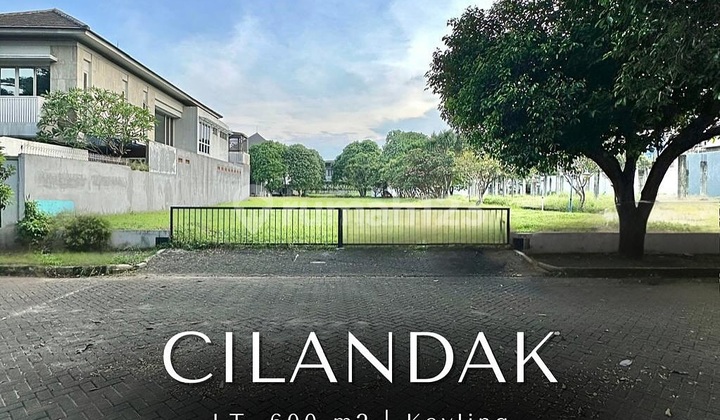 FOR SALE CILANDAK - ADMIRALTY KAVLING SIAP BANGUN DALAM KOMPLEK, ONE GATE SYSTEM