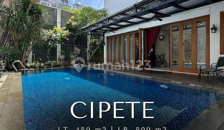 FOR SALE CIPETE DALAM CLUSTER DEKAT KE BRAWIJAYA, ANTASARI & FATMAWATI