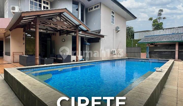Price Drop! For Sale in Cipete, Semi-Furnished, One Gate System, 24-Hour Security, Wide Road Access