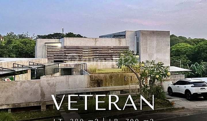 FOR SALE VETERAN MODERN INDUSTRIAL HOUSE DALAM KOMPLEK FULLY FURNISHED