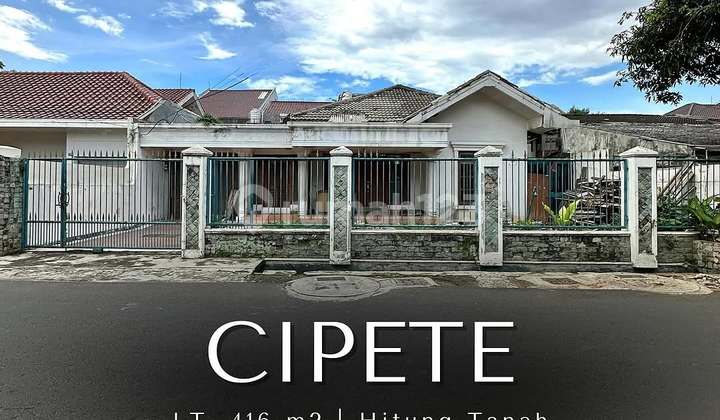 FOR SALE CIPETE HITUNG TANAH