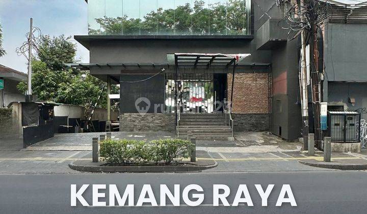 For Sale Kemang Raya Gedung 3 Lantai Komersil Area , Bangunan Ex Cafe