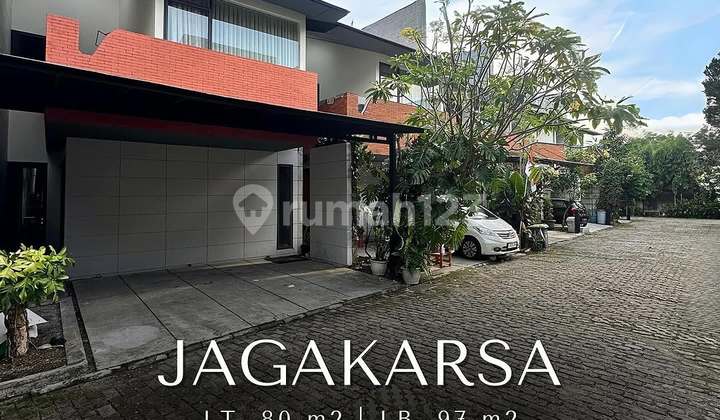 FOR SALE JAGAKARSA DALAM TOWNHOUSE UNFURNISHED