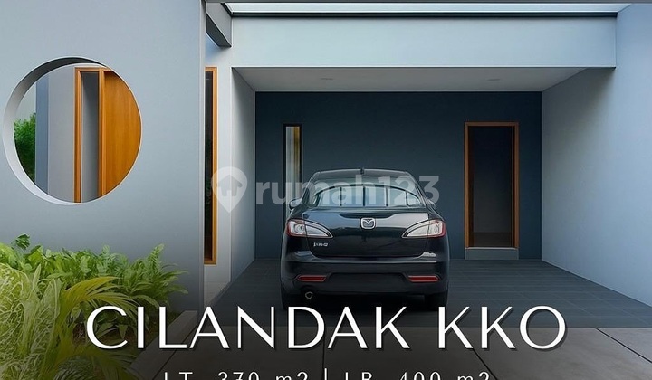 FOR SALE CILANDAK KKO RUMAH MEWAH SIAP HUNI BANGUNAN BARU 2 TAHUN