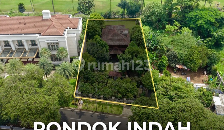 For Sale Pondok Indah Prime Area, View Golf Row Jalan Lebar