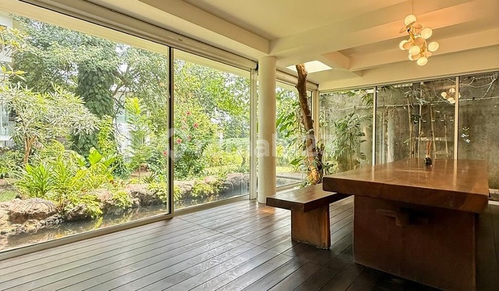 FOR SALE JATIPADANG DALAM CLUSTER DESIGNED BY ANDRA MATIN SEMI FURNISHED 2