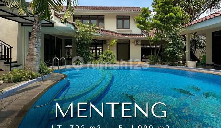 FOR SALE MENTENG MODERN TROPICAL HOUSE FOR SALE MENTENG MODERN TROPICAL HOUSE