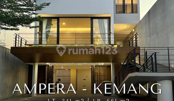 FOR SALE AMPERA - KEMANG DALAM TOWNHOUSE DESIGNED BY DFORM SEMI FURNISHED