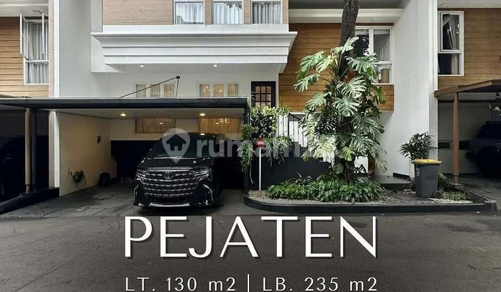 FOR SALE PEJATEN MODERN TROPICAL TOWNHOUSE