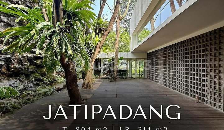 FOR SALE JATIPADANG DALAM CLUSTER DESIGNED BY ANDRA MATIN SEMI FURNISHED