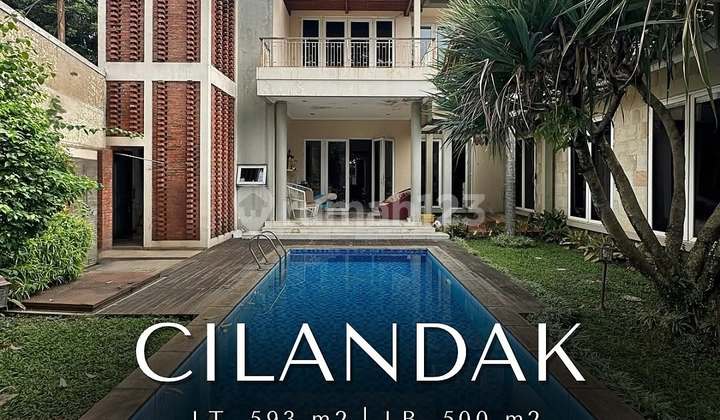 FOR SALE CILANDAK MODERN TROPICAL HOUSE SIAP HUNI