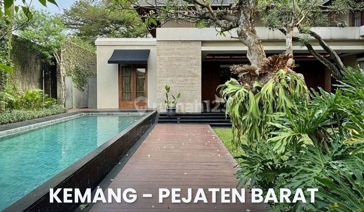 Kemang Pejaten Barat Luxurious Tropical Resort Designed By Denny Gondo Luxury Materials, Semi Furnished 1