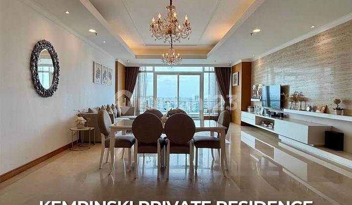 For Sale Kempinski Private Residence Modern Luxury Apartment View Bunderan Hi, Fully Furnished