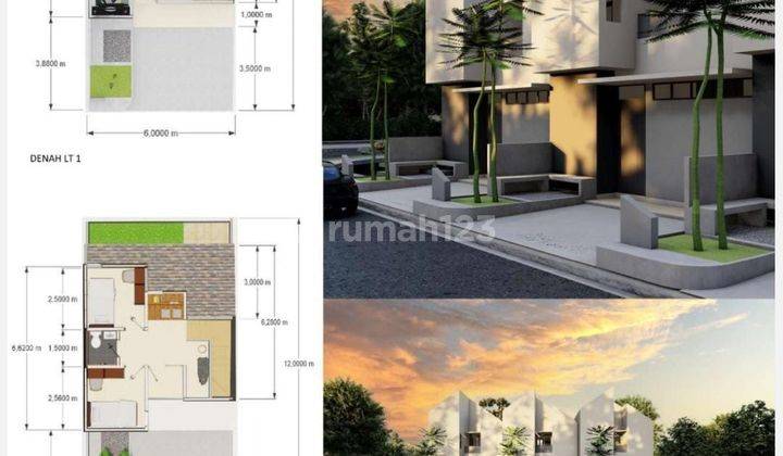 Jual Rumah Arsitek Modern Mesa Grande Kalimulya Cilodong Depok 2