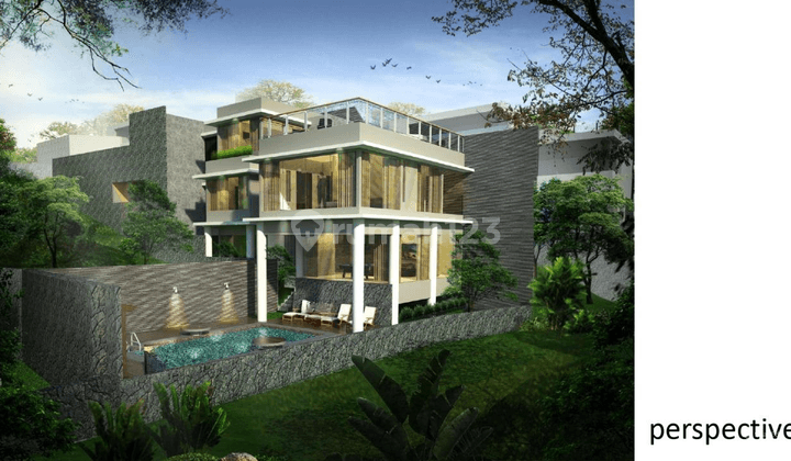 Tanah View Cantik Bonus Desain Rumah Downslope Lokasi Strategis Cigadung Bandung Kota 1