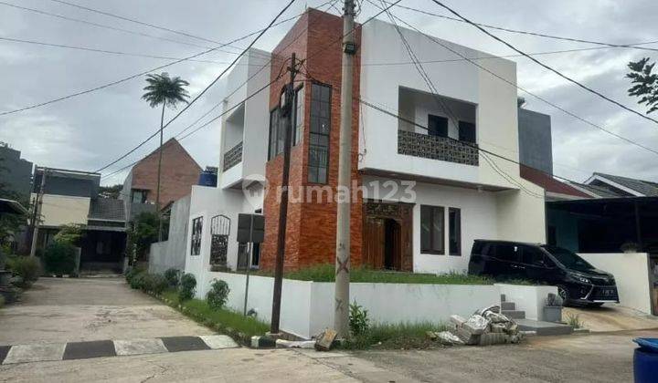 Turun Harga Dijual Rumah Baru Hoek Cluster Intan Depok 1