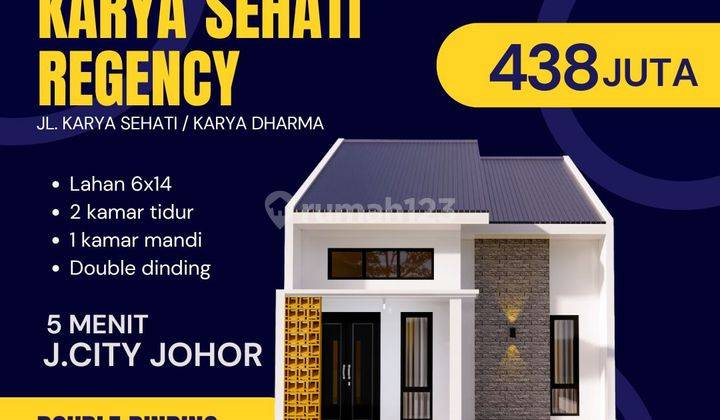 Di Jual Perumahan Karya Sehati Regency, Dekat Ke Kafe, Moll , Taman Johor, Kantoran, Pusat Pajak Tradisional, Wisata Dan Di Jalan Karya Kasih -Eka Darma-Eka Rasmi Medan Johor, Sekolah Sma Johor , Asrama Haji 2