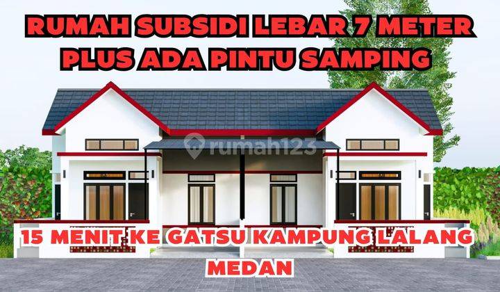 Dijual Rumah Daerah Medan Krio Sukamaju Sunggal, Dekat Kampung Lalang, Mathhatan, Kodam1, Terminal, Gatsu 1