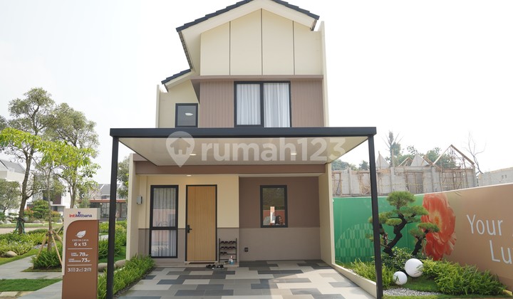 Rumahbaru Siap Huni di Tangerang Barat Gaya Jepang - 30 Min ke Jakarta!