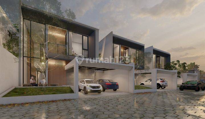 Rumah Siap Bangun Modern 2 Lantai Utara Hyatt Regency 1