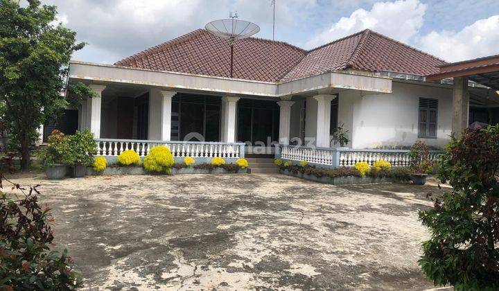 Dijual Rumah Halaman Luas Kontur Tanah Tinggi Dijln Nusa Indah Kenten Palembang 1