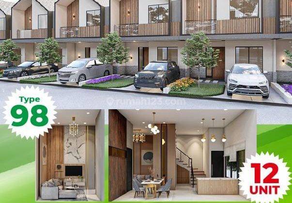 Dijual Townhouse Cantik Magallia Residence Jl. Irigasi Pakjo Palembang. 1