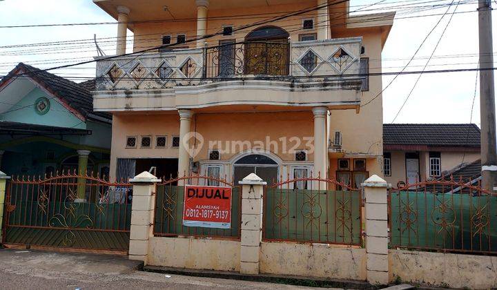 Dijual Rumah 2 Lantai di Jalan Swadaya Pakjo Palembang 1