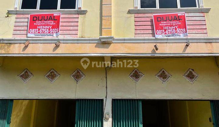 Dijual 2 Ruko Tingkat 2 di Sembawa 1