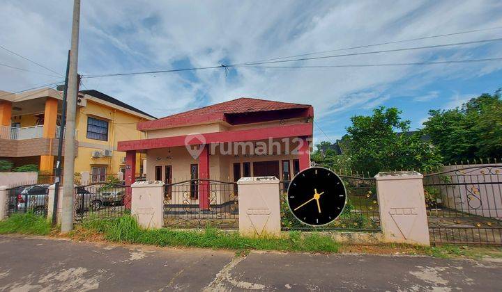 Dijual Rumah Besar Plus Tanah Kosong di Jalan Putri Kembang Dadar Bukit Lama Palembang 1