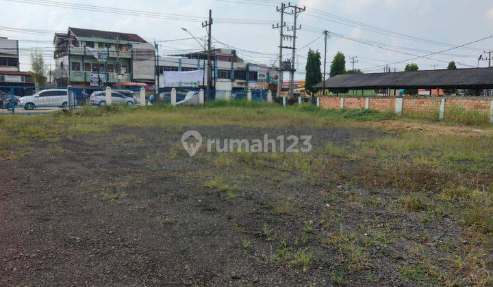 Disewakan Lahan Tanah Bagus Siap Guna Di Jalan Sultan Mahmud Badarudin Km 12 Depan Spbu Romli Herton Alang Alang Lebar Palembang  2