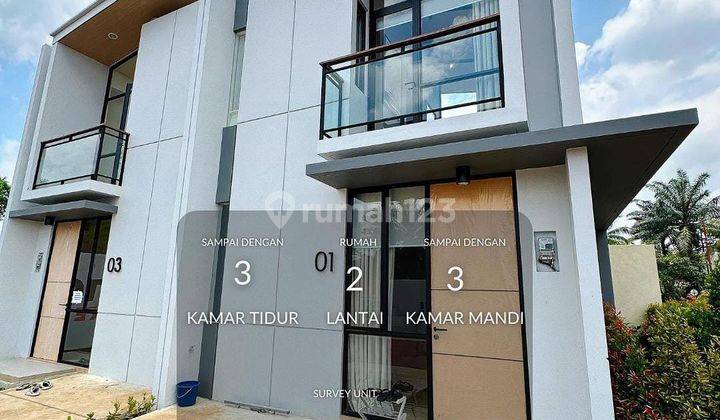 Rumah Baru Uk 6,5 X 15, Kt 3 Km 3, Shm, Sistem Cluster 2