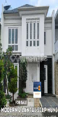 For Sale Modern 2-Storey House in Cibubur Tourist City Modern House