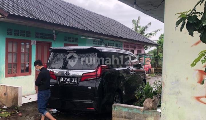 Dijual Tanah Lokasi Strategis Beserta Kontrakan 6 Pintu Di Bojong Kemang Bogor