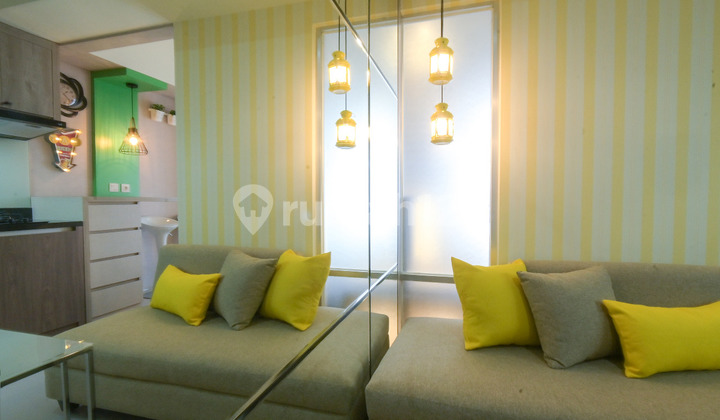 Sewa bulanan The Accent Condominium Bintaro  1 Bedroom Exclusive 