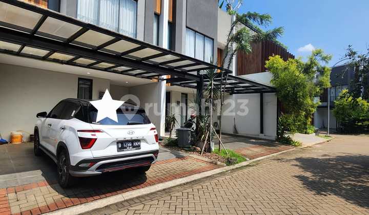 Rumah siap huni di Ciputat Bintaro U Ville Bintaro Jaya luas tanah 72 m 1