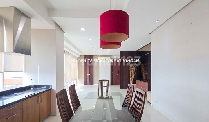 Dijual Apartemen Siap Huni Kemang Mansion 2 BR , Semi Furnished 