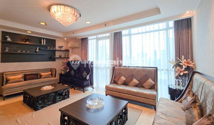 Dijual Apartemen Bellagio Residence Mega Kuningan Furnished