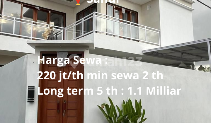 Disewakan Rumah. 2 Lantai Dekat.ke Pantai., Sanur - Bali
