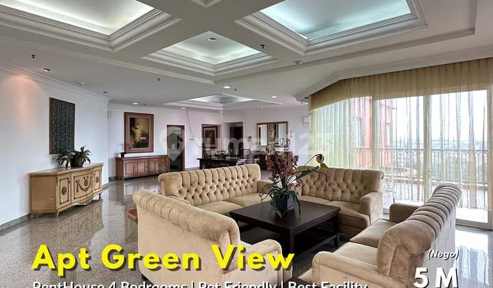 For Sale Green View Apartment Pet House At Pondok Indah South Jakarta